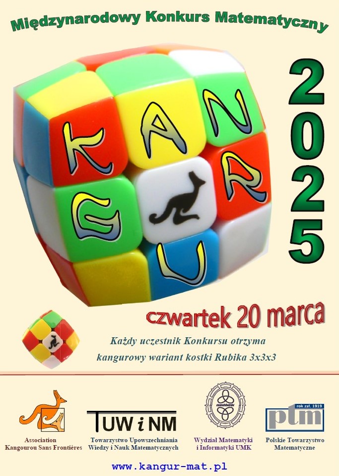 Kangur 2025 - plakat
